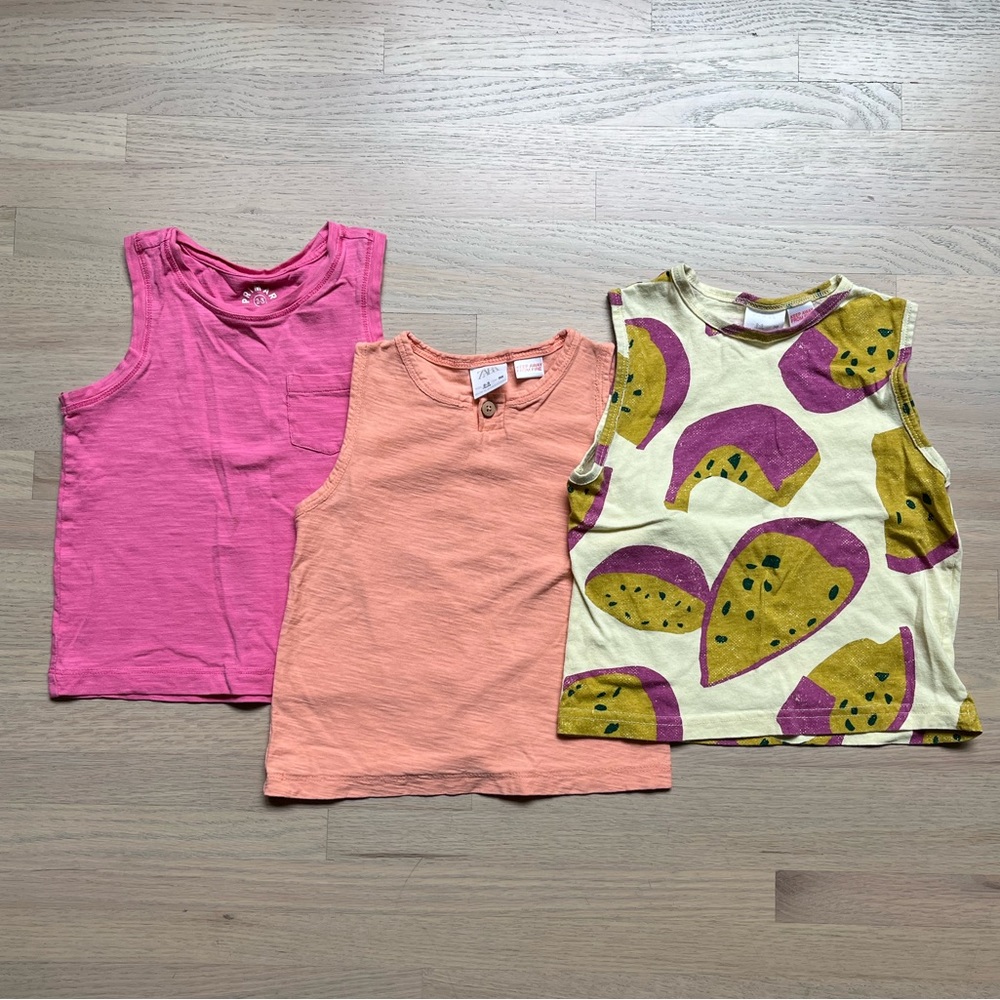 Zara Tank Tops 2-3Y